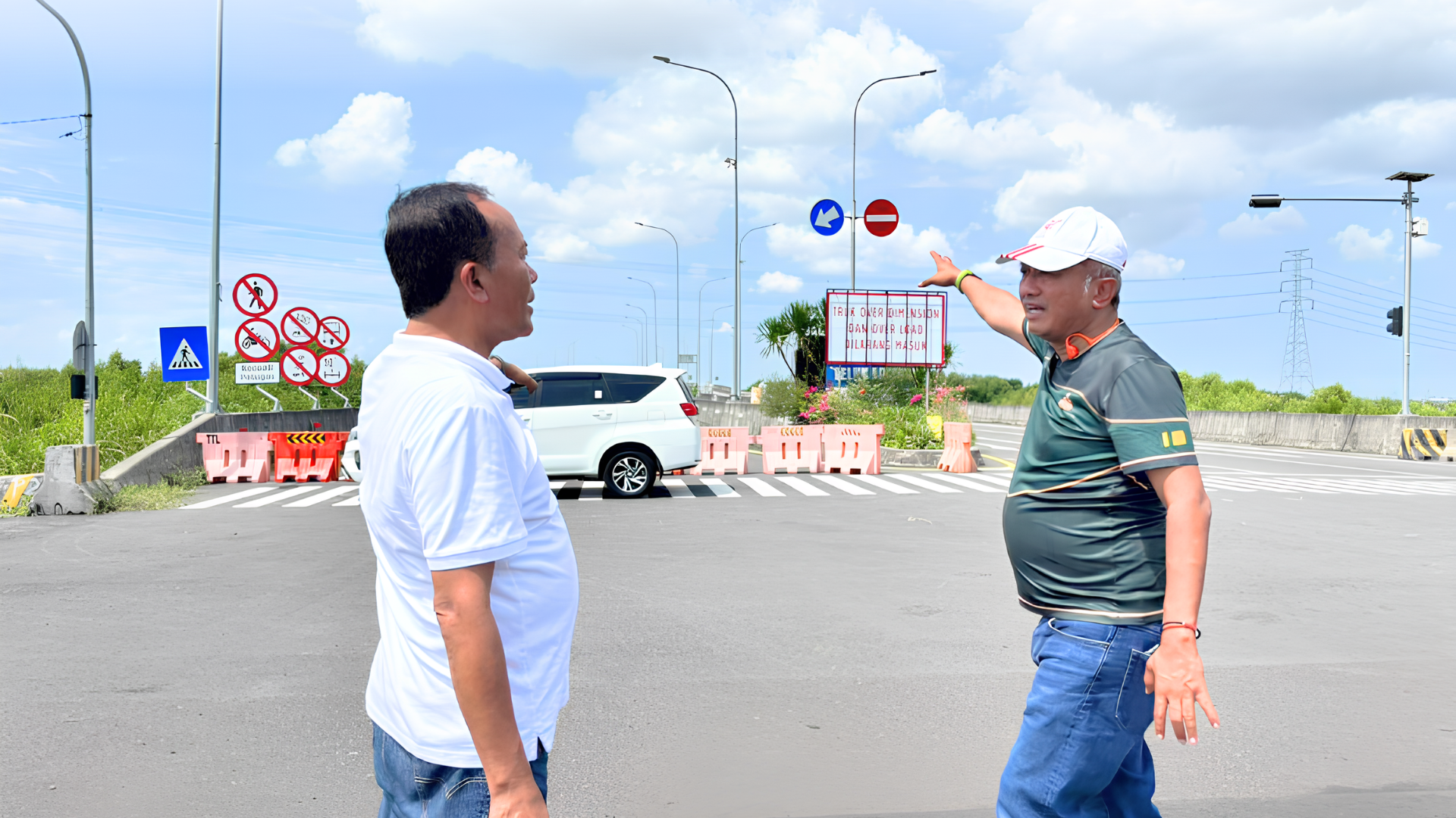 Perkuat Fungsi Pengawasan, BOC dan BOD PT API Tinjau Pembangunan Fly Over Teluk Lamongan